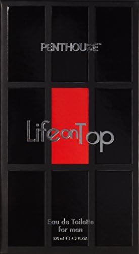 Penthouse Life On Top Eau de Toilette Spray for Men, 4.2 Ounce