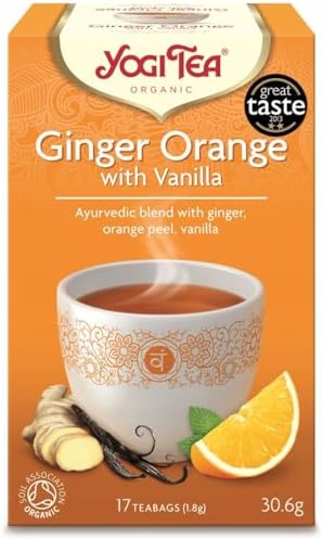Yogi Organic Ginger Orange Tea with Vanilla