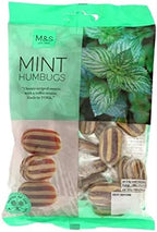 Mint Humbugs | Classic Striped Sweets with a toffee centre | 225g (pack of 3)