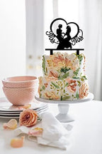 Lesbian Wedding Cake Topper, Mrs & Mrs Cake Topper for Female's Wedding Party Supply, Lesbian Marriage Union Party decor