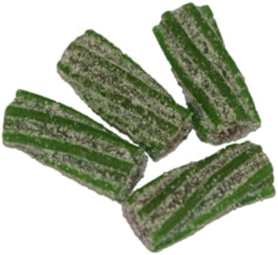 Sour Melon Twist Candy – Sugar Coated Melon Flavored Candy Twists 16 oz - 1 lbs - 454g