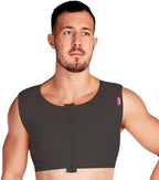 LIPOELASTIC MTmS Comfort- Gynocastemia Compression for Men, Daily Use Compression Vest for Men, Gynecomastia Compression Vest, Black, L
