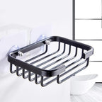 Soap Holder Dish, Bar Suction Cup Soap Tray Wall Mounted, Rustproof Stainless Steel Sponge Holder Caddy for Bathroom Bathtub Kitchen Sink