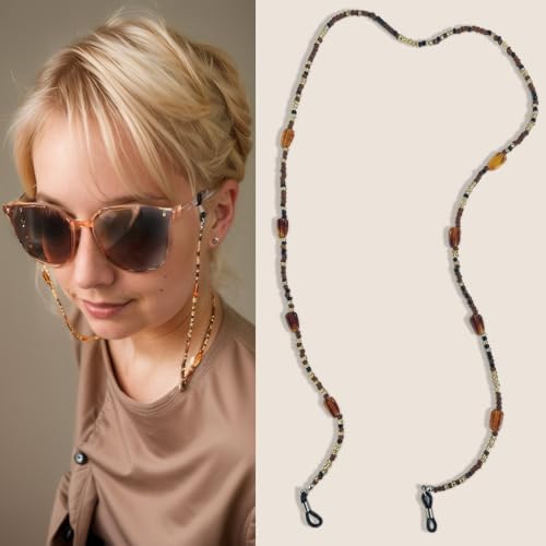 Decker Bead Women’s eyeglass chain eyewear retainer Reading glass Necklace Lanyard
