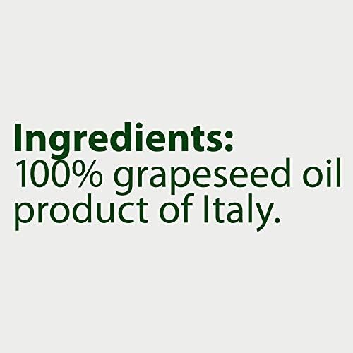 Mantova Grapeseed Oil, 100% Pure Cooking Spray with Omega-6, perfect for grilling, baking, or seasoning for cooking, our oil dispenser bottle lets you spray, drip, or stream with no waste, 5 oz