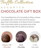 CRAVINGS BY ZOE Easter Chocolate Truffles Gift Box | 16 Count | Chocolate Candy Gifts | Gourmet Assorted Chocolate Food Gift Basket | Birthday Gifts for Women Men Mom Dad Adults Couples Families