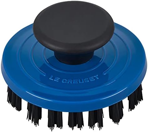 Le Creuset Nylon Cast Iron Grill Pan Brush, 3 1/4 Inches, Marseille