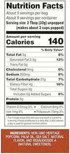 Black Jewell Sweet & Salty Microwave Popcorn, 10.5 Ounces (Pack of 6)