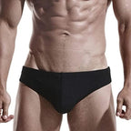 AIMPACT Mens Vintage Swim Briefs Sexy Bikini Swimwear Quick Dry Retro Swimsuit with Drawstring