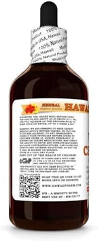 Wild Cherry (Prunus Serotina) Dry Bark Tincture, All Natural, Vegan, Pure Liquid Extract - 4 fl.oz