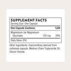 THORNE - Magnesium Glycinate - Supports Restful Sleep, Muscle Relaxation, Heart Health & Metabolism* - Chelated Magnesium Capsules - Third-Party Certified - Gluten, Dairy & Soy-Free - 90 Servings