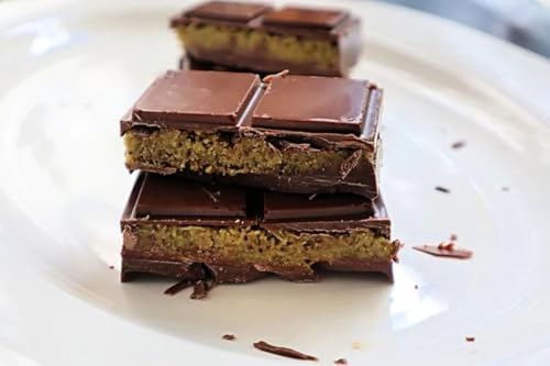 Feritio Dubai Chocolate Bar (7.0 Oz/200 G - Chocolate/Kunafa/Pistachio)