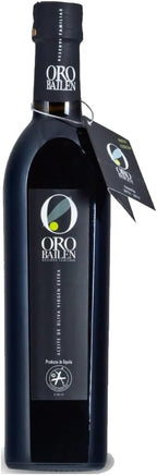 Oro Bailen Reserva Familiar Picual Cold Extracted Extra Virgin Olive Oil from Spain - 0.5 Liter / 16.9 Ounce