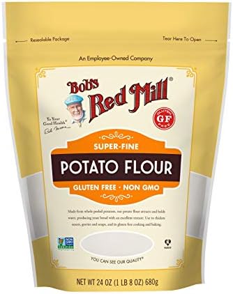 Bob's Red Mill Potato Flour, 24oz (Pack of 4) - Non GMO, Vegan, Kosher