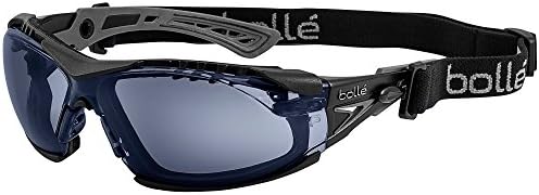 Bolle Safety Rush+ Safety Glasses with Assembled Foam and Strap