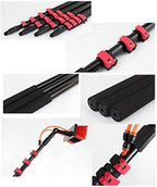 Window Washing Kit with Extension Pole 3.6-11M, Solar Panel Window Cleaning Kit, Used to Clean Solar Panels, High-Rise Buildings and Large Vehicles,36FT/11M