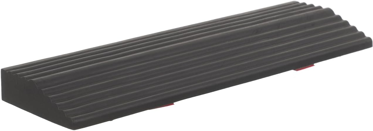 COLLBATH Sweeping Robot Ramp Mat Portable Indoor Entry Threshold Ramp for Easy Step Climbing Small Home Cleaning Aid 6.73X2.00X0.51In
