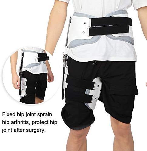 Hip Stabiliser Support Orthosis Braces, Sciatica Pain Relief Thigh Hip Brace Postoperative Orthotics Groin Compression Wrap for Hip Pain Relief
