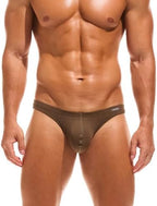 Mens Thong Underwear Ribber G-String Low Rise Briefs T-Back Pouch Stretch and All-day Comfort Lingerie for Men