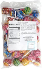 ChupaAssorted Lollipops, 1 Pound Bulk Bag (Approx 32 Lollipops), Individually Wrapped, The Hampton Popcorn & Candy Company