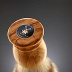 MÜHLE Classic Olive Wood X-Large Silvertip Fiber Shaving Brush - Synthetic Luxury Shave Brush for Men, Rich Lather