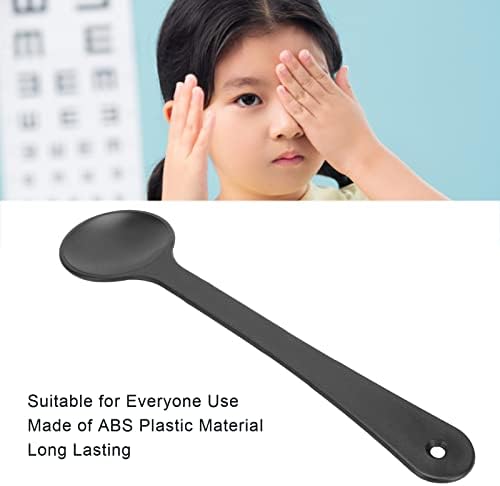 Ophthalmic Eye Occluder, Eye Occluder Lightweight Full Cover Handheld Professional Vision Test Occluder for Eye Chart Exam