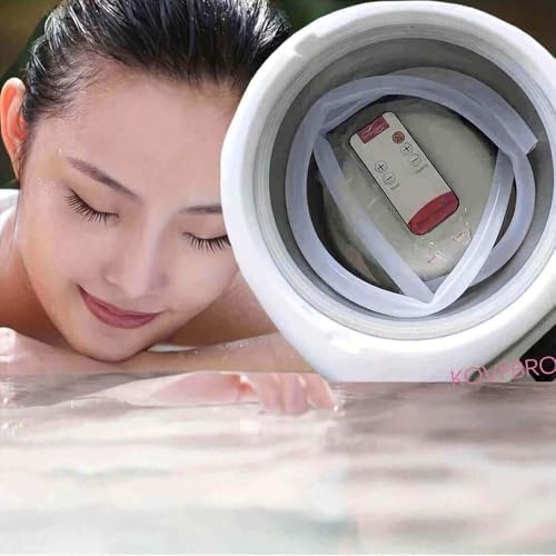 Sauna Steamer Machine for Home Use,Personal Sauna Pod with Fast Heating,Adjustable Steam Settings,Quiet Operation,Ideal for Relaxation,Detox,Skin Care Gift,Fits Most Saunas Tents
