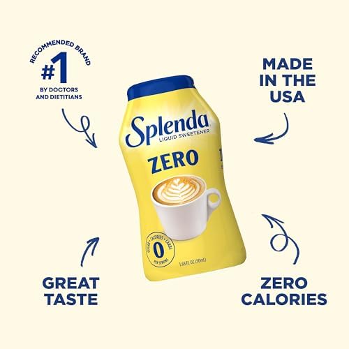 SPLENDA Zero Liquid No Calorie Sweetener, Original 1.68 Fl Oz