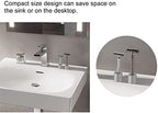 Multi-purpose Stand, Silver Metal Shaver Holder, Pedestal Base, Compact Size, Gift for Men