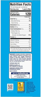 TEDDY GRAHAMS Honey Graham Snacks, 40 Kids Snack Packs (4 Boxes)