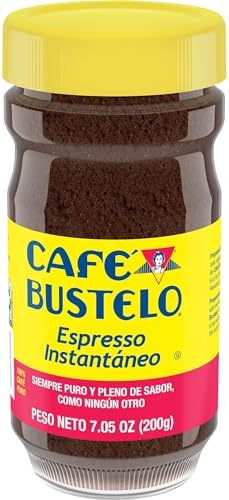 Café Bustelo Espresso Style Dark Roast Instant Coffee, 7.05 Ounces