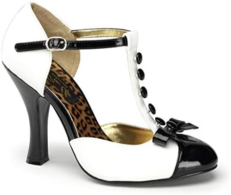 Pleaser Women's Smitten-10/RM T-Strap Pump