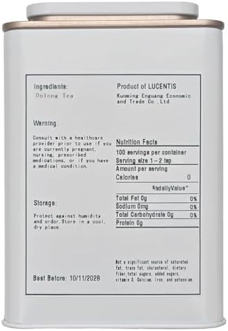 Premium Charcoal Roasted Tie Guan Yin Loose Leaf Oolong Tea (400g) | Iron Goddess of Mercy | Authentic Chinese Loose Leaf Tea from Anxi, Fujian (5A炭焙铁观音)