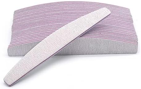 10 PCS Nail File Professional Nail Files Reusable Double Sided Emery Board(100/180 Grit) Nail Styling Tools for Home and Salon Use Christmas Gifts for Women