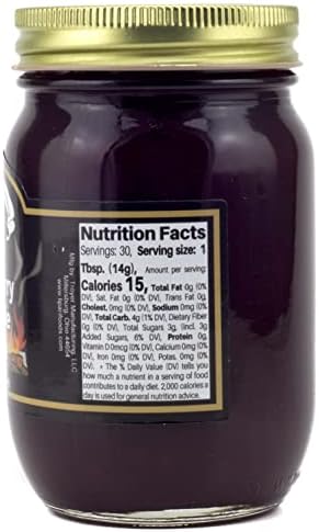 Amish Wedding Raspberry Chipotle Sauce, 16 Ounce Glass Jar
