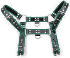 Punk PU Leather Harness for Man Adjustable Leather Harness Body Chest Half Harness Punk Belt Clubwear Costume