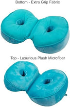 Dual Comfort Cushion Lift Hips Up Seat Cushion, Beautiful Buttocks Latex Cushion Orthopedic Posture Correction Cushion for Relief Sciatica Tailbone Hip Pain Fits in Car, Home Office