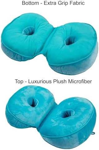 Dual Comfort Cushion Lift Hips Up Seat Cushion, Beautiful Buttocks Latex Cushion Orthopedic Posture Correction Cushion for Relief Sciatica Tailbone Hip Pain Fits in Car, Home Office
