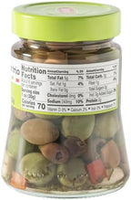 FRATELLI D'AMICO Italian Olives Mix, Pitted with garlic and red and yellow peppers, Gourmet Mediterranean Mixed Olive Trio in Oil, 9.9 oz / 280g, Product of Italy