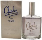 REVLON CHARLIE SILVER 3.4 oz Eau de Toilette Spray NEW in Box for Women