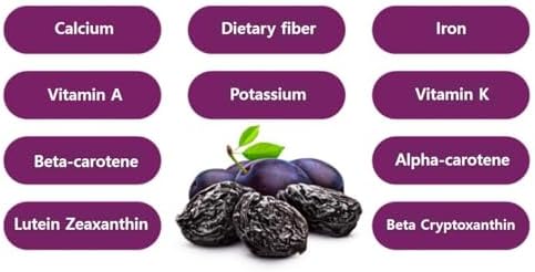 Organic Prune Juice, 100% Pure NFC Juice, 280g (9.87oz), 20g x 14pcs (Single-Serve Stick Packets), Dajeongheon 다정헌 유기농푸룬즙