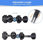 Hinged Knee Brace ROM Post Op,Adjustable With Leg Stabilizers Locking, ACL, PCL, MCL Meniscus Tear & Arthritis Support Knee Immobilizer Brace,Orthopedic Rehab One Size
