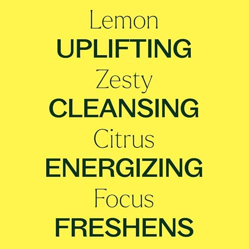 Plant Therapy Lemon Essential Oil for Diffusing, 10 mL (1/3 oz), 100% Pure and Undiluted, Natural Aromatherapy, Lemon Oil for Skin & Cleansing, Energizing & Uplifting