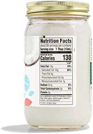 365 by Whole Foods Market, Organic Unrefined Coconut Oil Virgin, 14 Fl Oz
