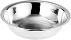PRETYZOOM Metal Mixing Bowls Stainless Steel Basin 13 Inch Large Mixing Bowl Portable Dish Tub Foot Soak Tub Washtub Dishpan for Kitchen Bathroom