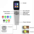 Infrared Vein Finder Locator - Vein Viewer Illumination Detector, Handheld Vein Light Projection Visualization for Nurses, Useful for Various Skin (A)