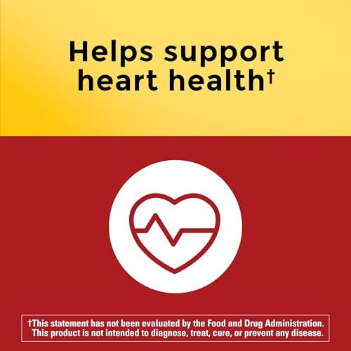 Nature Made CoQ10 300mg per 3 Softgels, CoQ10 Supplement for Heart Health & Antioxidant Support, 120 Softgels, 40 Day Supply