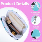 3Pcs Sanitary Napkin Storage Bag Period Bags for Teen Girls for School Portable Tampon Storage Pouch for Women Ladies with Zipper Feminine Necessities