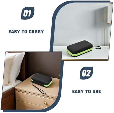 Eva Protective Case Non Storage Bag with Zipper Lanyard Universal Fit for Thermometers