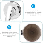Cabilock Suction Grab Bar for Bathroom Shower Safety Handle 7.71In Suction Cup Support Bar Easy Install Mobility Aid for Elderly Disabled